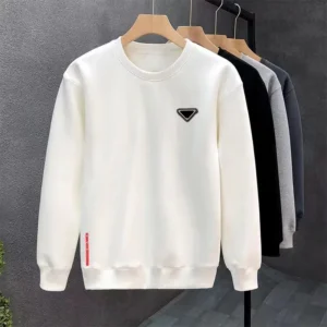 Men's Hoodie High Sweatshirt Fashion Bodysuit Dress Print Embroidery Long Sleeve Pullover Casual Sportswear Crew Neck
